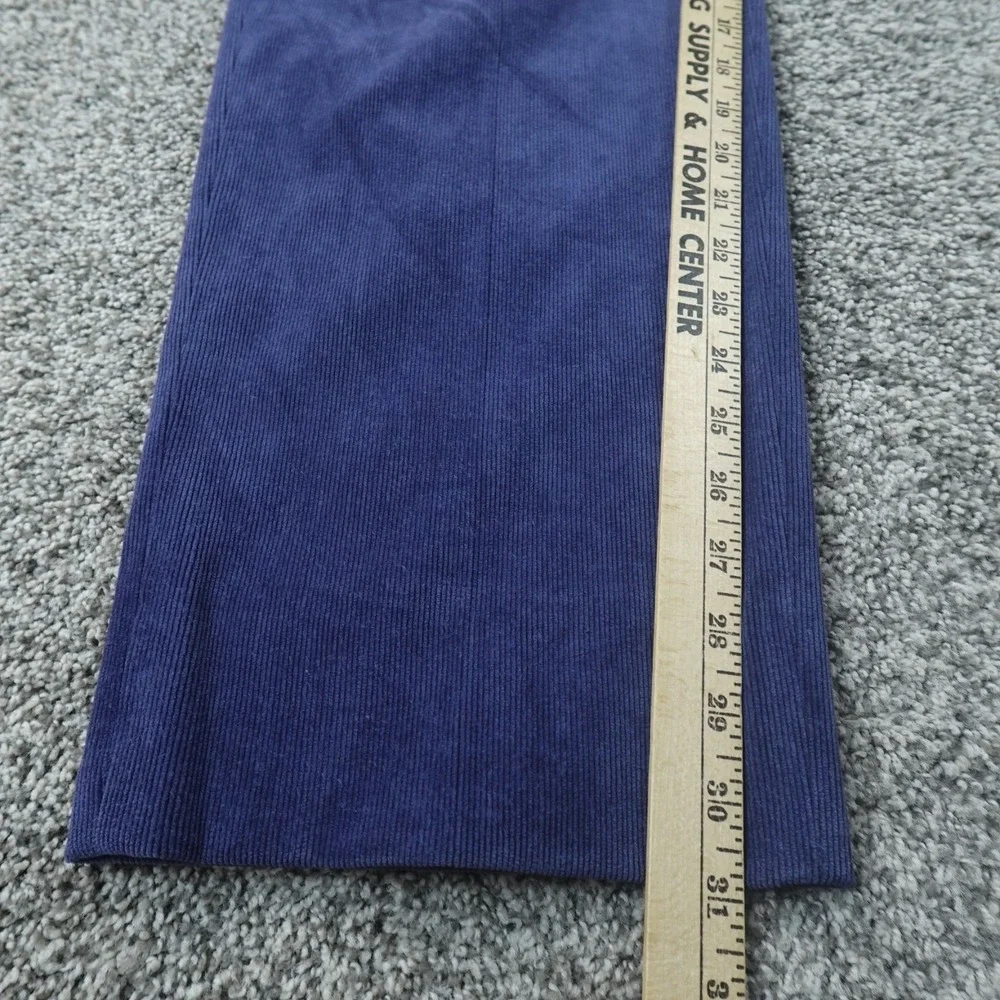 Ballin Pants‎ Mens 38X31 Blue Pinwale Corduroy Chino Trouser Flat Front Stretch